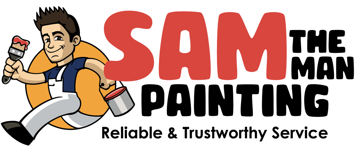 Sam the Man Painting logo